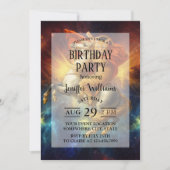 Napoleon Cat Riding Horse Through Galaxy           招待状 (正面)