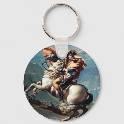 Napoleon Crossing the Alps Keychain キーホルダー (正面)
