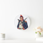 Napoléon décapsuleur ラウンド壁時計 (ホーム)