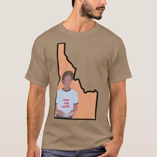 Napoleon Dynamite Idaho Tシャツ (正面)