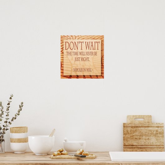 Napoleon Hill : : Motivational Quotes Posters ポスター (キッチン)