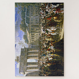 Napoleon in Berlin near the Brandenburg Gate 20x30 ジグソーパズル