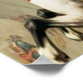 Napoleon On Horse & Leader Quote Poster ポスター (角)