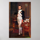 Napoleon Posing In His Study ポスター (正面)