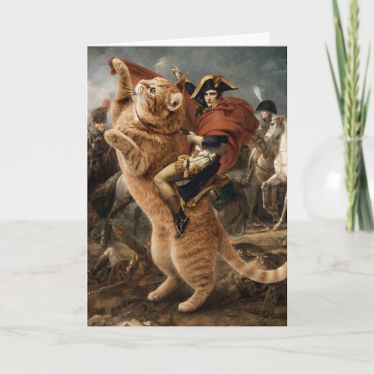 Napoleon Riding Giant Battle Cat                   カード (正面)