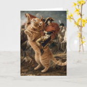 Napoleon Riding Giant Battle Cat                   カード (黄色い花)