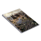 Napoleonic Wars Painting French troops advancing ノートブック (右側)