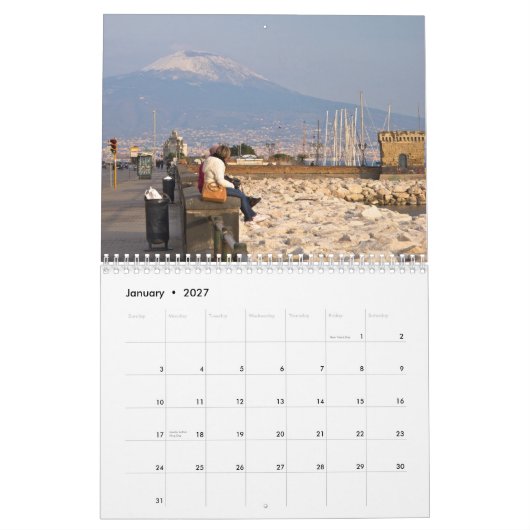 Napoliは2013カレンダーのプラグを抜きました カレンダー (1月 2027)