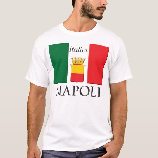 NapoliイタリアのTシャツ Tシャツ (正面)