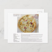 NAPOLIピザビアンカレシピはがき ポストカード (正面/裏面)