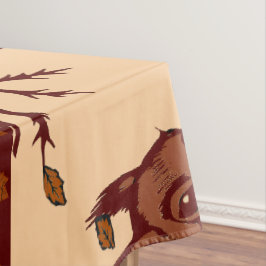 🐿️ Nappe de Table Écureuil d'Automne テーブルクロス