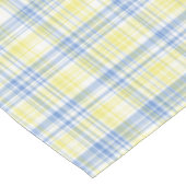 Nappe lignes et carreaux bleus et jaunes テーブルクロス (アングル)