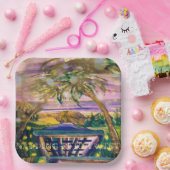 Napping in Key West Fun and Casual ペーパープレート (パーティー)