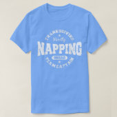 Napping Team Captain Funny Thanksgiving Dessert Tシャツ (デザイン正面)