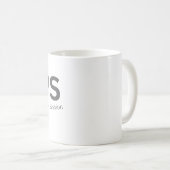 NAPS - 大人の必需品、平和なひととき 面白い コーヒーマグカップ (正面右)