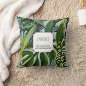  Naps Not Guaranteed Tropical Personalized クッション (ブランケット)
