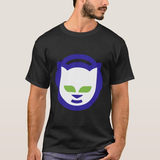 Napster Retro Logo Essential T-Shirt Tシャツ (正面)