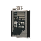 Naptown生まれ育ちフラスコ フラスク (左)
