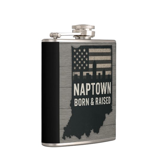 Naptown Born and Raised Flask フラスク (右)