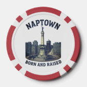 Naptown Indiana Monument Circle Poker Chip ポーカーチップ (裏面)