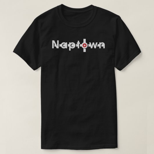 Naptown - Indianapolis Tシャツ (デザイン正面)