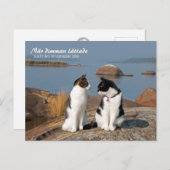 NarディムマンレタードCC0547サイドバイポストカード ポストカード (正面/裏面)