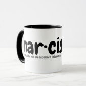 nar・cis・sistコーヒーマグ マグカップ (正面左)