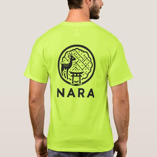 Nara design tシャツ (裏面)