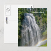 Narada FallsMt。 雨の国民… ポストカード (正面/裏面)