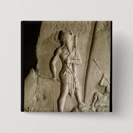 Naram罪の勝利の石碑 缶バッジ (正面)