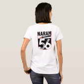 NARAM56女性のTシャツ Tシャツ (裏面フル)