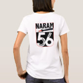 NARAM56女性のTシャツ Tシャツ (裏面)