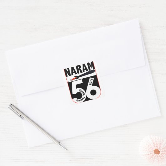 NARAM-56シール スクエアシール (封筒)