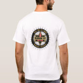 NARAM 57の保安官の星の基本的な綿のTシャツ Tシャツ (裏面)