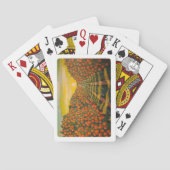 Naranjas de Valencia絵を描's by Alfredキツネ トランプ (裏面)