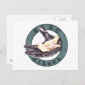 NARC-Athenaユニットバッジ ポストカード (正面/裏面)