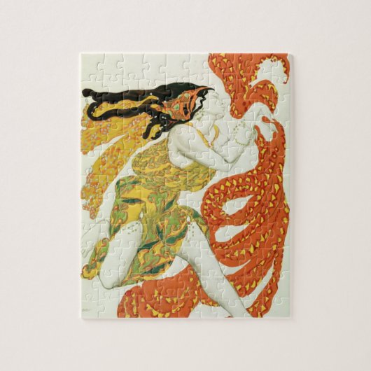 「Narcisseのbacchanteのためのデザインを着せて下さい ジグソーパズル (縦)