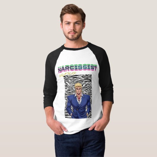 Narcissist Gigachad Tシャツ (正面フル)