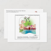 NARCISSIST WOMANポストカード（April McCallumより） ポストカード (正面/裏面)