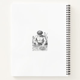 Narcissus Myth Minimalist Line Art Notebook ノートブック