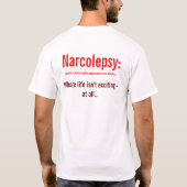 Narcoleptic Tシャツ (裏面)