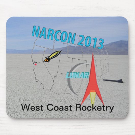 NARCONの2013年のマウスパッド マウスパッド (正面)