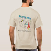 NARCONの2013年のTシャツ Tシャツ (裏面)