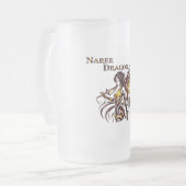 Naree Dragon Beer Glass フロストグラスビールジョッキ (正面左)