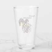 Naree Dragon Drinkware タンブラーグラス (裏面)