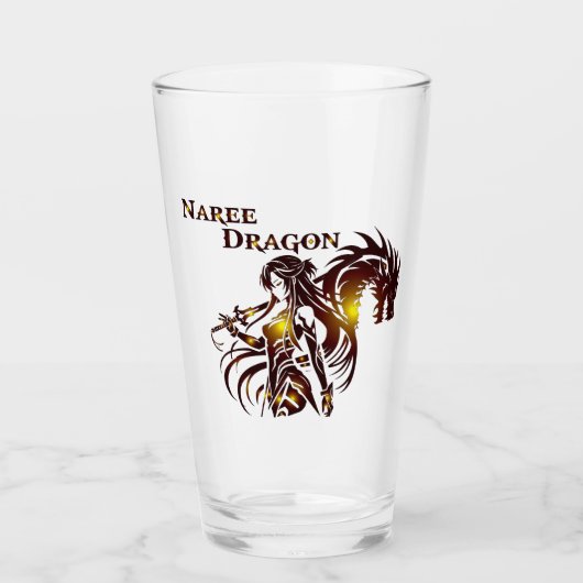 Naree Dragon Drinkware タンブラーグラス (正面)