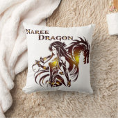 Naree Dragon Pillow クッション (ブランケット)