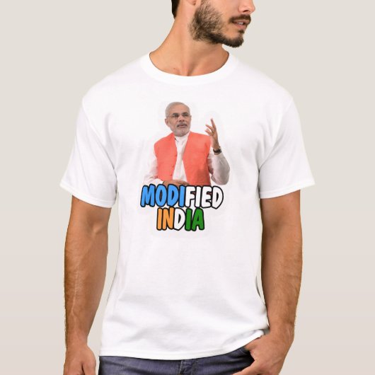 Narendra Modiのコレクション Tシャツ (正面)