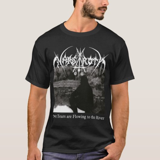 Nargarothファン向けレトロデザイン Tシャツ (正面)