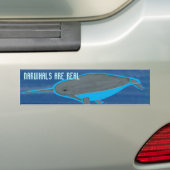 Narhwhalsは実質です バンパーステッカー (車上)